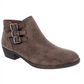 Bota feminina Sugar Tikki Ankle Bootie marrom tamanho 7,5