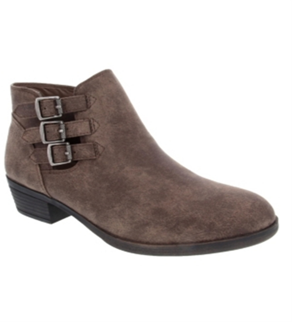 Bota feminina Sugar Tikki Ankle Bootie marrom tamanho 7,5