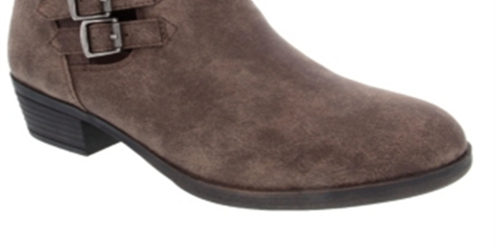 Bota feminina Sugar Tikki Ankle Bootie marrom tamanho 7,5