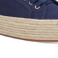 Tênis plataforma feminino Wild Pair Sofeya Espadrille azul marinho, tamanho 5M