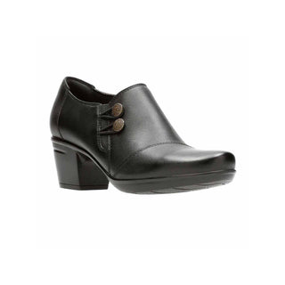Clarks Women's Emslie Warren Ankle Bootie Brown Size 8.5 M