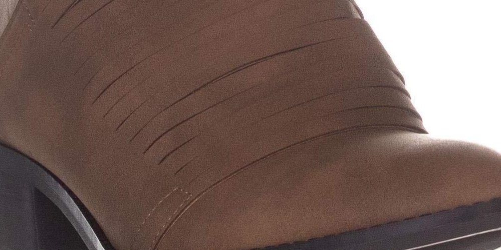 Botas femininas American Rag Hallie Suede bico fino cano curto tamanho 7,5M