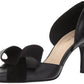 Sapato feminino Nine West Accent Mcfally Oragami Leather D'Orsay, preto, tamanho 8,5 M