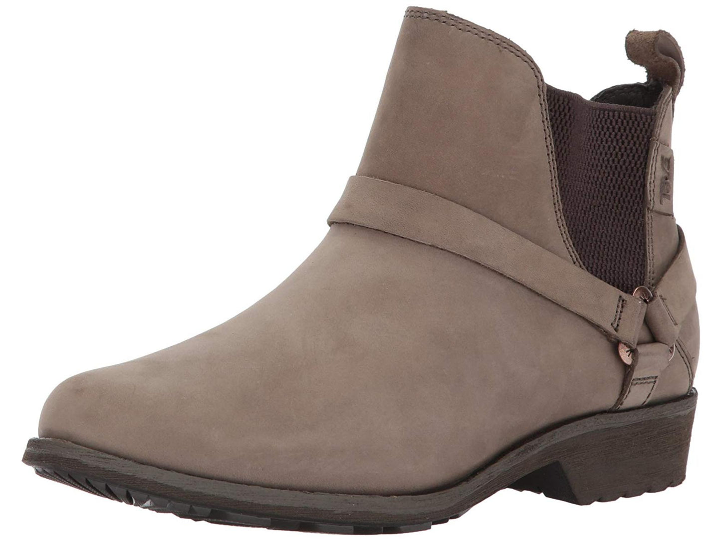 Teva De La Vina Dos Bungee Chord Ankle High Couro Marrom Tamanho 7 Feminino
