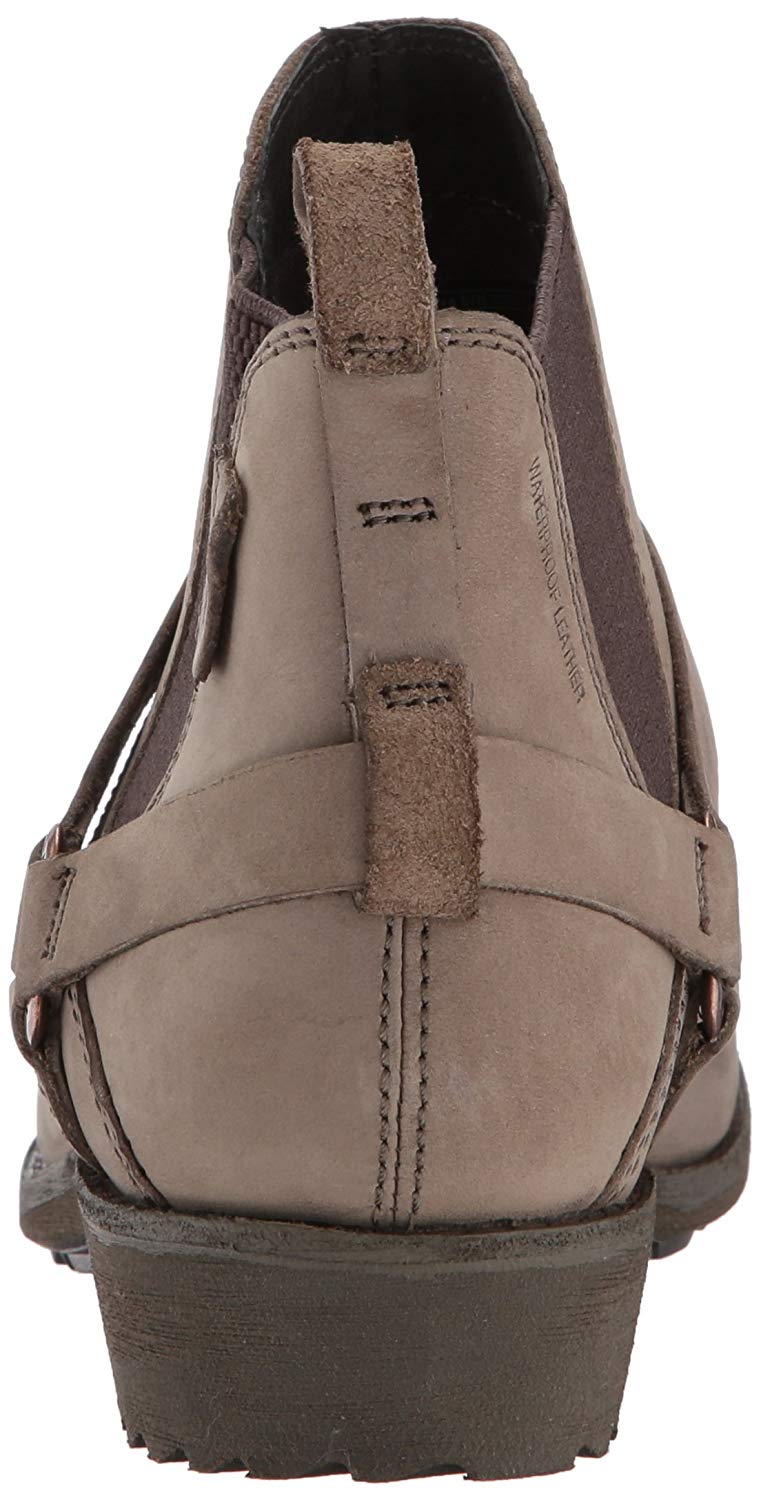 Teva De La Vina Dos Bungee Chord Ankle High Couro Marrom Tamanho 7 Feminino