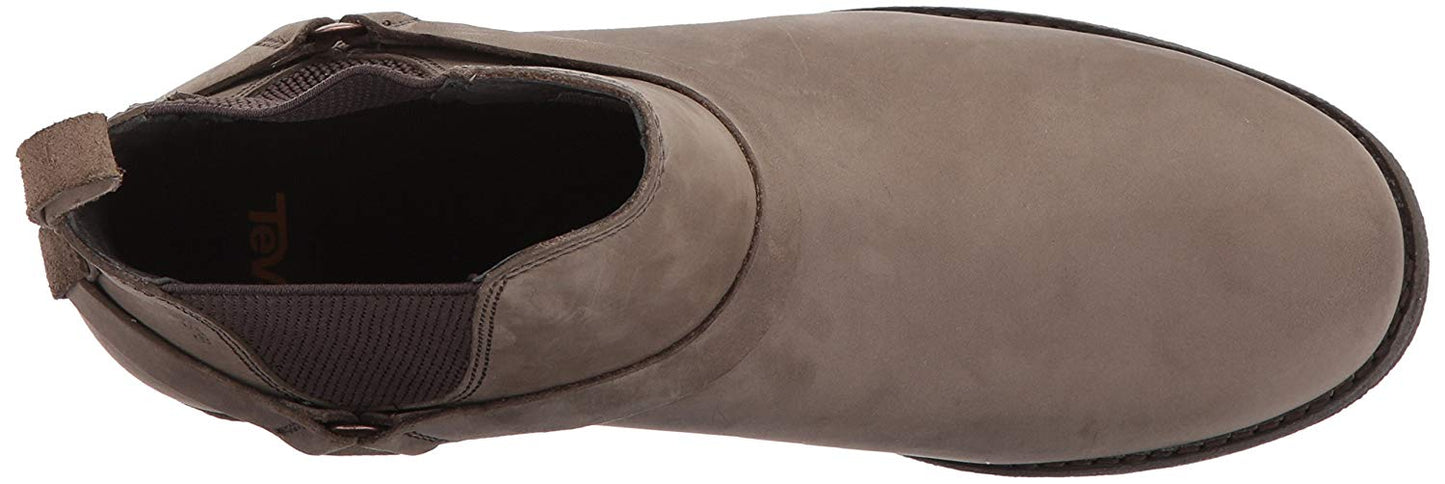 Teva De La Vina Dos Bungee Chord Ankle High Couro Marrom Tamanho 7 Feminino