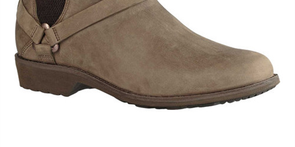 Teva De La Vina Dos Bungee Chord Ankle High Couro Marrom Tamanho 7 Feminino