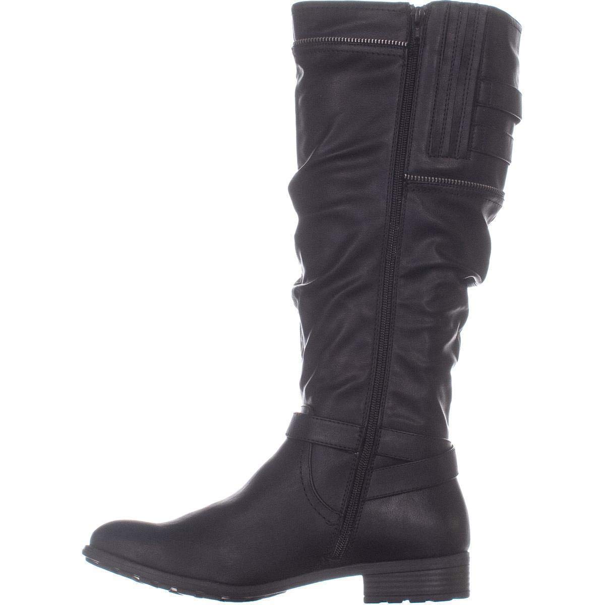White Mountain Remi Leather Fechado Biqueira Média Cano Médio Moda Cinza Tamanho 6 M Feminino