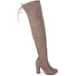 Bota Milan Over the Knee Feminina Brinley Co Marrom 10
