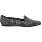 Alfani Mocassim Feminino de Malha Vichy com Almofada Rorrii e Bico Redondo, Cinza, Tamanho 9,5 M