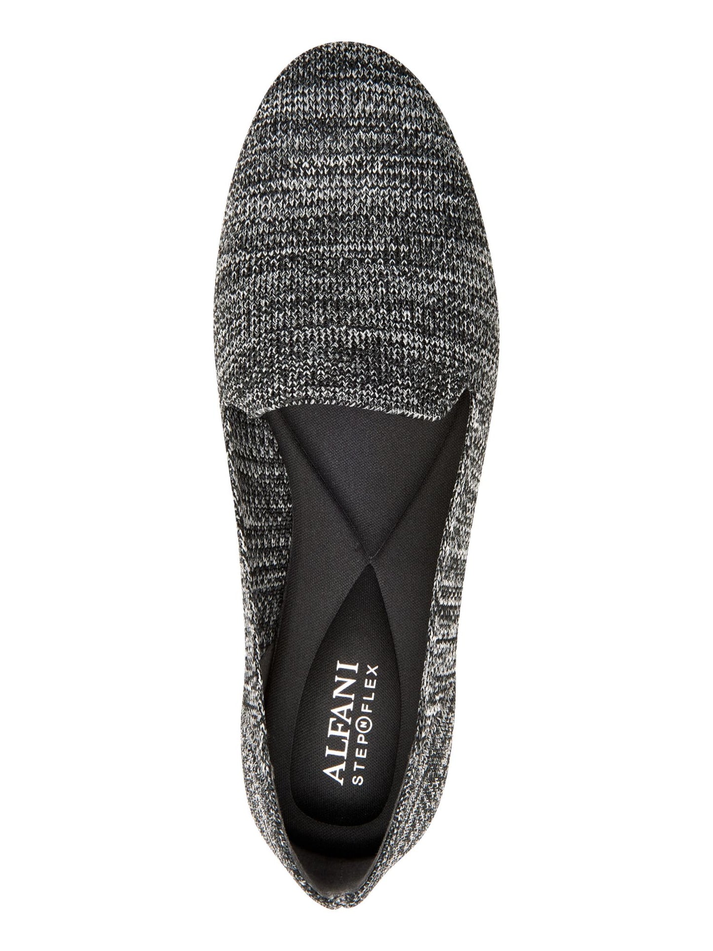 Alfani Mocassim Feminino de Malha Vichy com Almofada Rorrii e Bico Redondo, Cinza, Tamanho 9,5 M