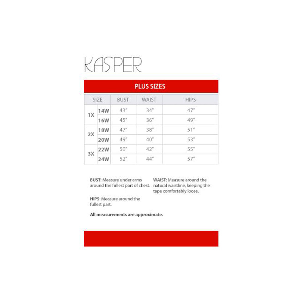 Jaqueta Kasper Feminina Plus Texturizada com Botão Único, Branca, Tamanho 22W