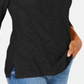 Blusa feminina com manga bufante INC International Concepts, preta, tamanho PP