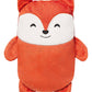 Camiseta infantil 2 em 1 Flynn the Fox da Cubcoats, tamanho 4-5, laranja