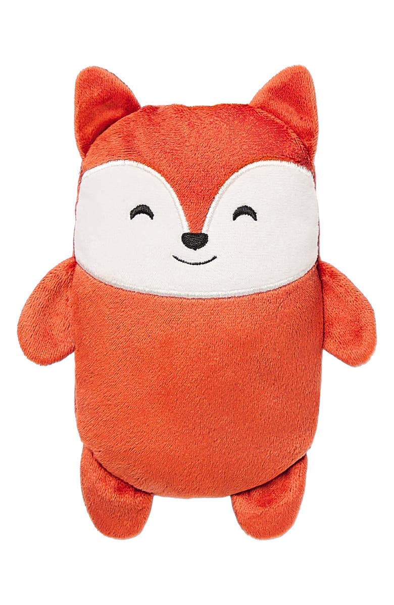 Camiseta infantil Cubcoats Flynn the Fox 2 em 1 com bicho de pelúcia laranja