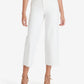 Calça Jeans Jessica Simpson Adored High Rise Wide Crop Feminina Branca Tamanho 30