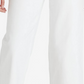 Calça Jeans Jessica Simpson Adored High Rise Wide Crop Feminina Branca Tamanho 30
