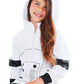 Cubcoats Infantil Cubcoats X Star Wars Storm Trooper 2 em 1 Pelúcia com Capuz Branco