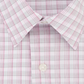 Camisa social xadrez masculina Van Heusen Classic Regular Fit, sem rugas, com gola flexível e elástica, tamanho cinza, 16,5 x 32 x 33