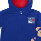Moletom com capuz e pelúcia macios Cubcoats New York Rangers 2 em 1 para meninos
