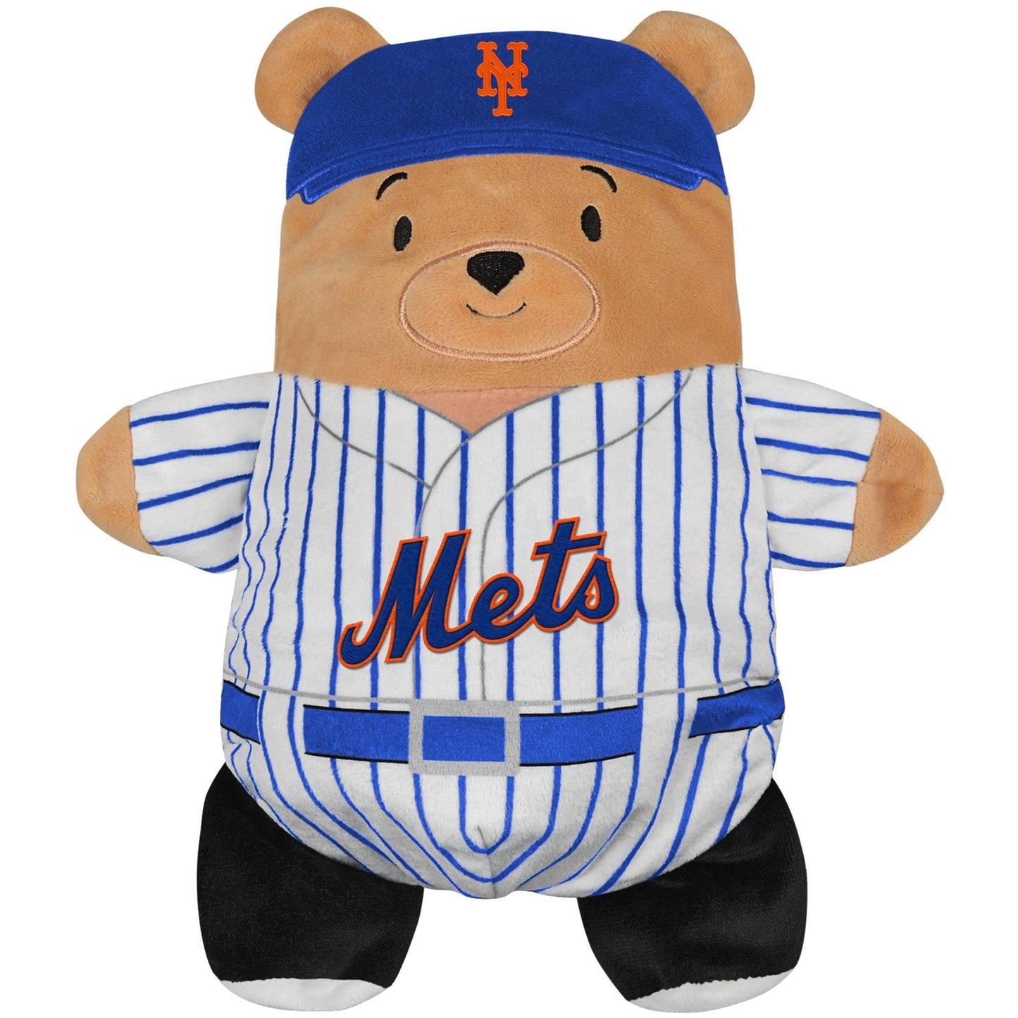 Moletom com capuz e pelúcia macios Cubcoats New York Mets 2 em 1 com zíper completo e estampa de transformação para crianças