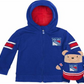 Moletom com capuz e pelúcia macios Cubcoats New York Rangers 2 em 1 para meninos