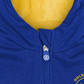 Cubcoats Menino Infantil Golden State Warriors 2 em 1 com Moletom com Zíper Transformador e Pelúcia Macia Azul-Royal