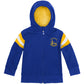 Cubcoats Menino Pré-escola Golden State Warriors 2 em 1 Transformando Moletom com Zíper Completo e Pelúcia Macia Tamanho Real 6-7