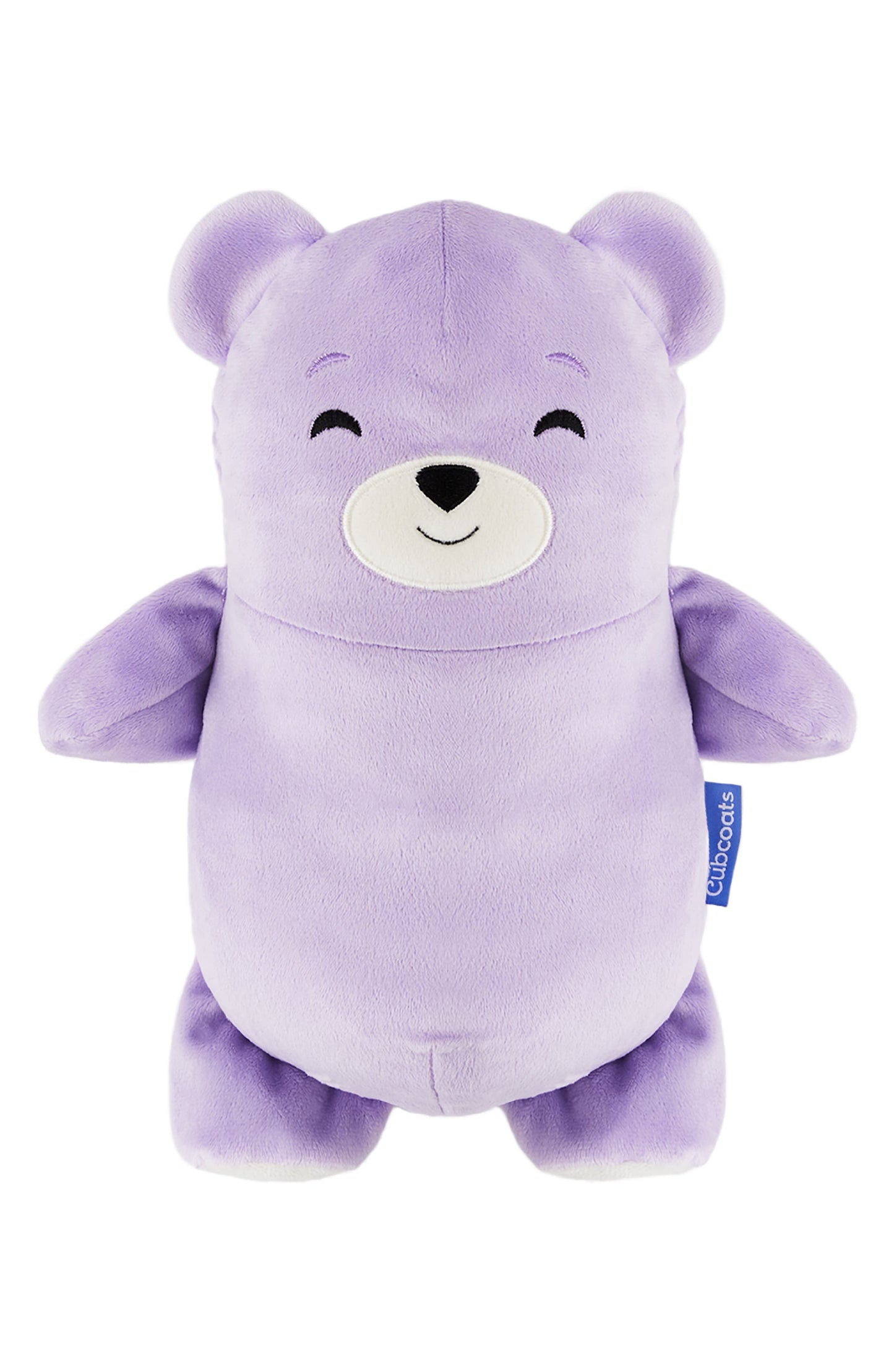 Cubcoats Toddler Big Girl's Bori the Bear 2 em 1 Bicho de pelúcia com capuz roxo