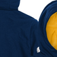 Cubcoats Menino Infantil LA Galaxy 2 em 1 Transformador com Moletom com Zíper Completo e Pelúcia Macia Azul Marinho Tamanho 2T