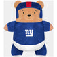 Moletom com capuz e pelúcia macios Cubcoats New York Giants 2 em 1 para meninos