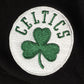 Moletom com capuz e pelúcia macia Cubcoats Boy's Boston Celtics Preschool 2 em 1 com zíper completo e transformação, preto