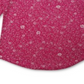 Top feminino com estampa floral e decote em V plissado, rosa, tamanho pequeno