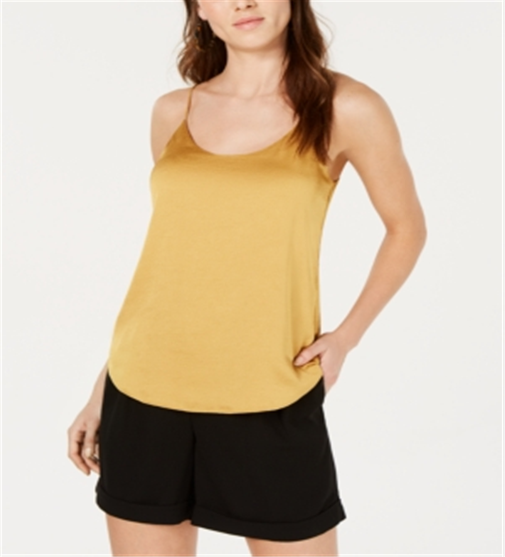 Top camisola feminino Bar III amarelo tamanho XX-S