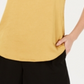 Top camisola feminino Bar III amarelo tamanho XX-S