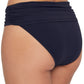 Calcinha de biquíni hipster sarongue feminina Bleu Rod Beattie, preta