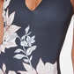 Santuário Feminino Noite na Selva Maiô Assimétrico Preto Tamanho Grande