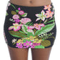 Calcinha de banho feminina Trina Turk Moonlit cintura alta multifloral tamanho 2