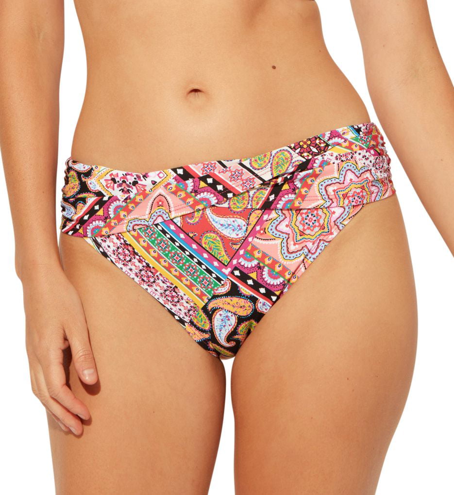 Calcinha de banho hipster Just Cool Sarong feminina Bleu Rod Beattie rosa