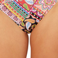 Calcinha de banho hipster Just Cool Sarong feminina Bleu Rod Beattie rosa