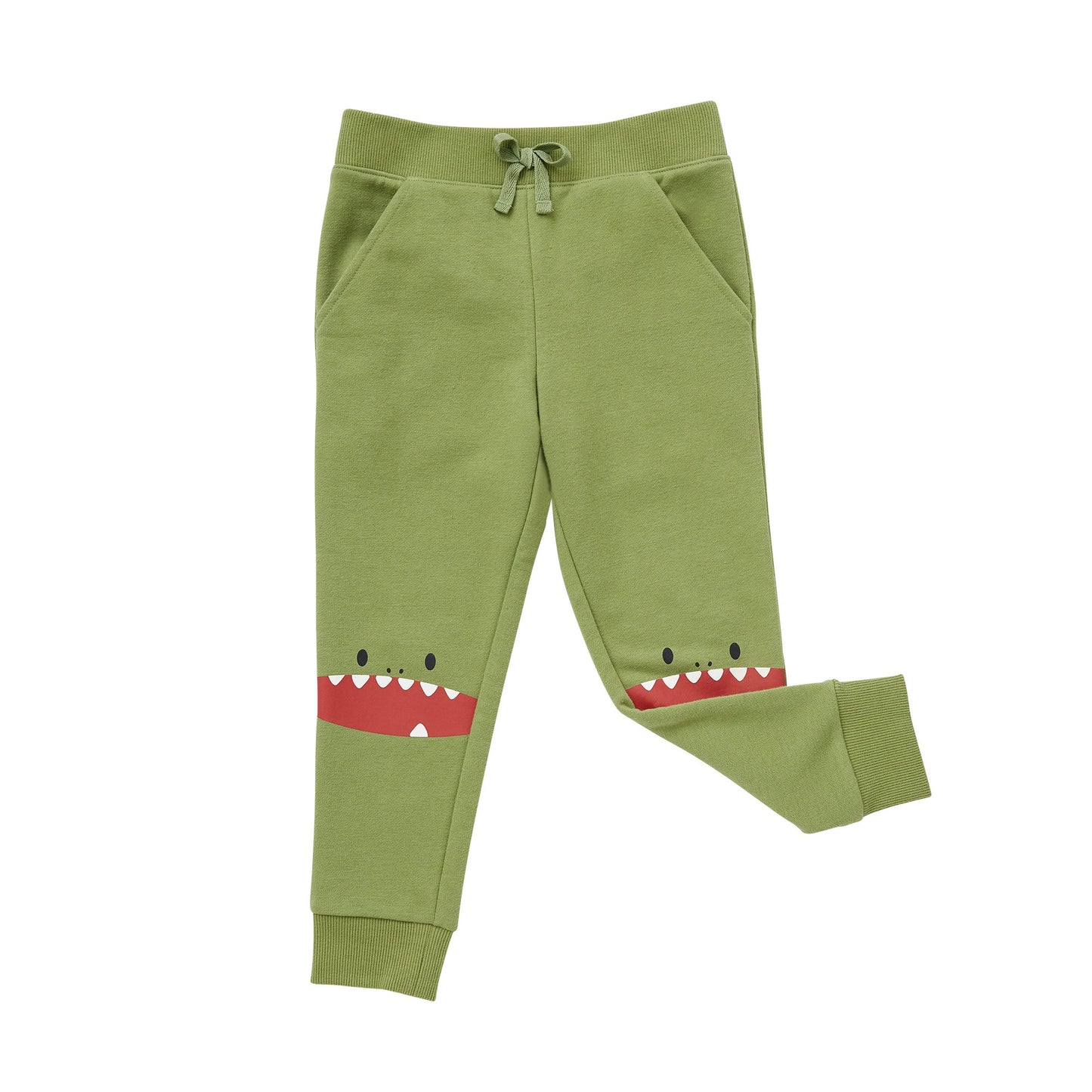 Calça de moletom Cubcoats Big Boy's Dayo the Dinosaur verde