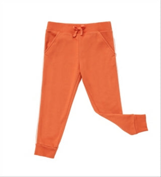 Calças de moletom unissex Cubcoats Kids, conjunto de personagens combinando, laranja, tamanho 10