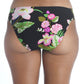 Maiô Trina Turk Feminino Moonlit Lotus Franzido Hipster - Multi Floral Tamanho 2