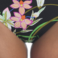 Maiô Trina Turk Feminino Moonlit Lotus Franzido Hipster - Multi Floral Tamanho 2