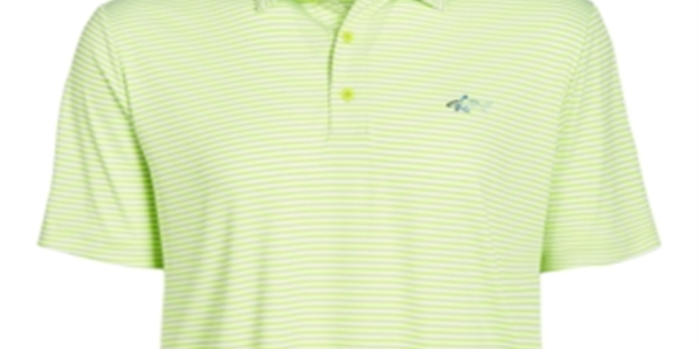 Attack Life Polo Masculino Regular Fit Performance Stretch Feeder Stripe Verde Tamanho Pequeno