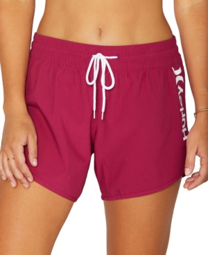 Hurley One and Only Boardshorts Maiô Feminino Roxo Tamanho Médio