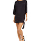 Michael Kors Maiô Feminino com Amarração Lateral Preto Tamanho Grande