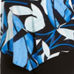 Túnica Alfani Feminina Plus Size Estampada Azul Tamanho 3X