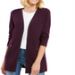 Suéter feminino Charter Club Milano Cotton Completer, roxo, tamanho G