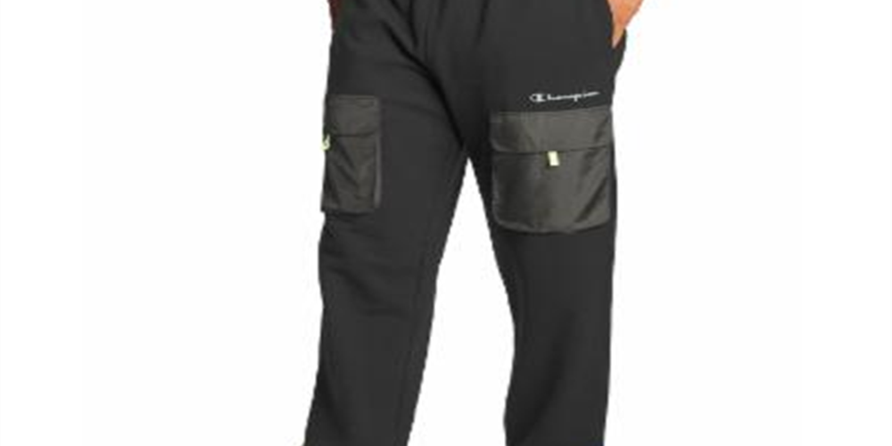 Calça de moletom Champion Sideline Masculina Preta Tamanho P